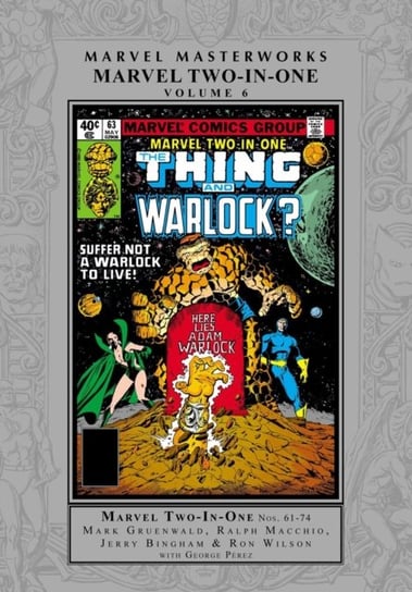 Marvel Masterworks Marvel Two In One Volume Mark Gruenwald