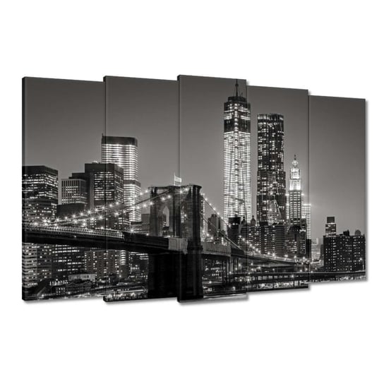 Obraz 150x95cm New York Manhattan Most ZeSmakiem Sklep EMPIK