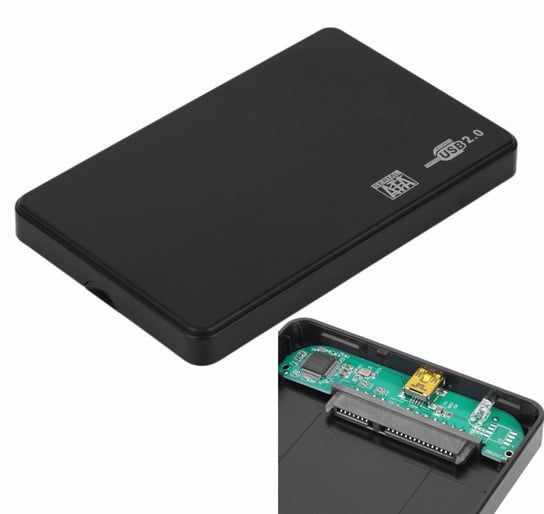 Obudowa Dysku 2 5 USB 3 0 SATA UASP Czarna Inna Marka Sklep EMPIK