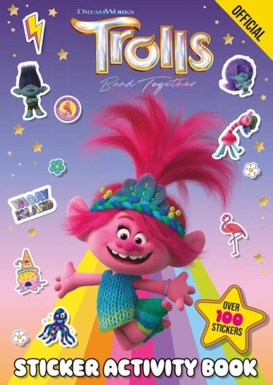 Official Trolls Band Together Sticker Activity Book Over Stickers