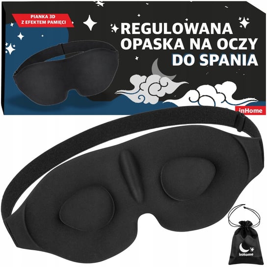 Opaska Na Oczy Do Spania Maska 3d Regulowana Lekka Sklep EMPIK