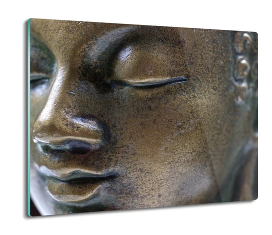 osłona splashback szklana Budda twarz rzeźba 60x52 ArtprintCave