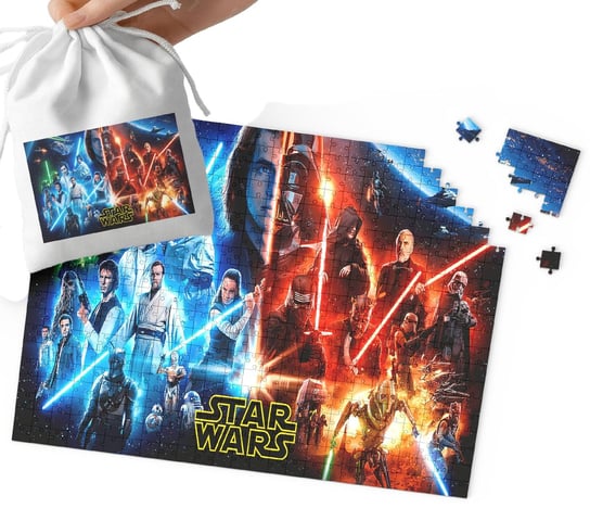 Puzzle Star Wars Gwiezdne Wojny Wzory Z Bajek I Gier El Woreczek