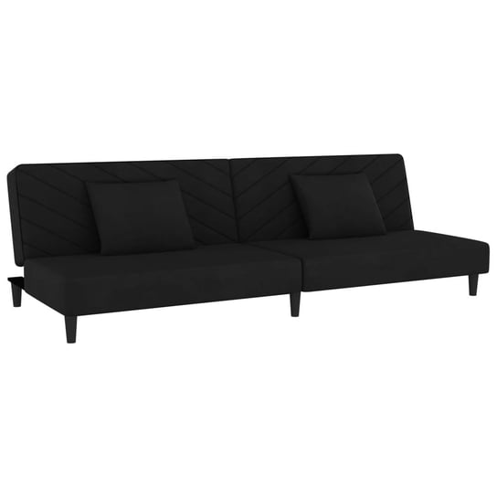 Rozk Adana Sofa Aksamitna Osobowa Czarna X Zakito Europe