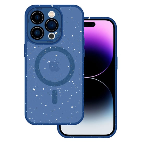 Tel Protect Magnetic Splash Frosted Case Do Iphone 12 Pro Max Granatowy