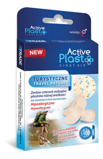 Wyrób medyczny Active Plast First Aid plastry opatrunkowe