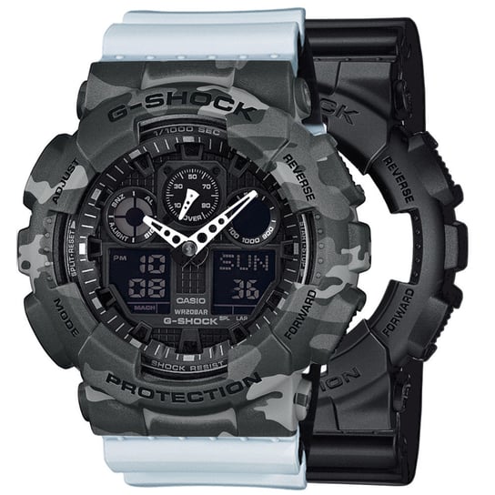 Zegarek Casio G Shock SET GA 100 1A1ER BEZEL 10507071 PASEK