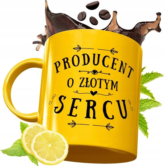 Z Oty Kubek Premium Dla Producenta Na Prezent Z Nadrukiem Ze Zdj Ciem