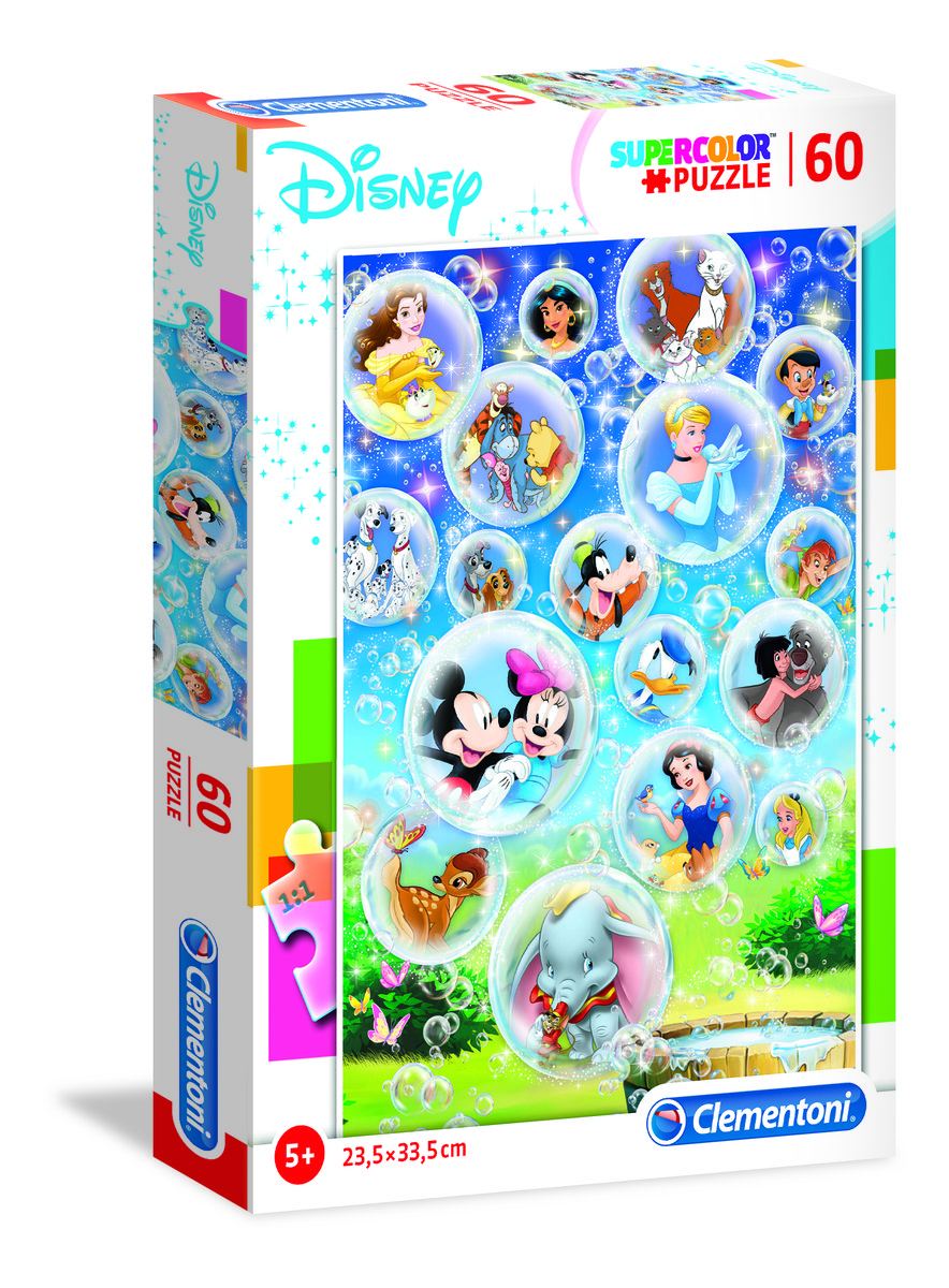 0492 Clementoni Puzzle 60 El Standard Characters