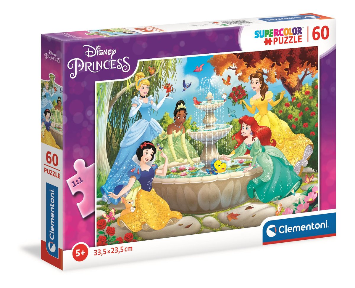 Clementoni 0645 Clementoni Puzzle 60 El. Princess