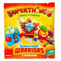 1 x SASZETKA Z FIGURKĄ SUPERTHINGS KAZOOM Power Warriors