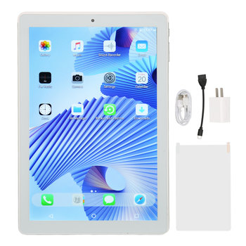 10,1-calowy srebrny tablet z systemem Android 10, 4 GB/64 GB, 5G WiFi - other