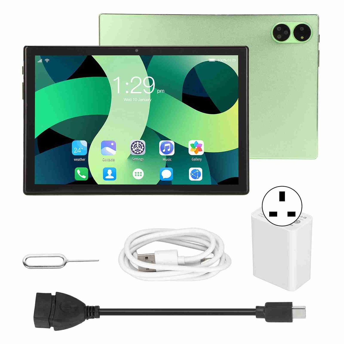 10,1-calowy zielony tablet z 4G i Androidem 12.0 - Inna marka | Sklep ...