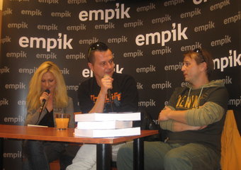 Krzysztof „Grabaż” Grabowski i Krzysztof Gajda w empiku - fotorelacja