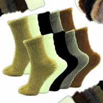 10 par 35-38 Skarpety Damskie Długie Skarpetki Kolorowe Grube Ciepłe Zestaw