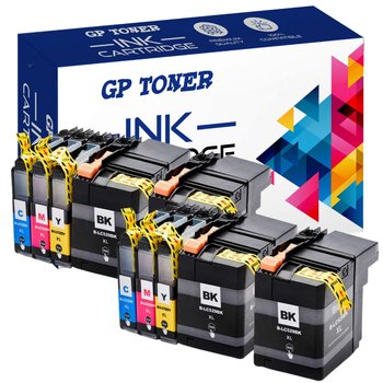 10 TUSZ DO DRUKARKI BROTHER DCP-J105 J100 MFC-J200 - GP TONER