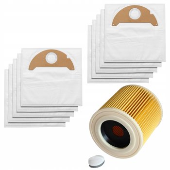 10 X Worki Do Karcher Wd2 A2004 2054 Mv2 | 6.904-322.0 + Filtr 6.414-552.0 - Areose