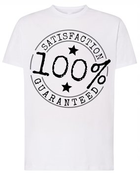 100% Gwarancja Satysfakcji T-shirt Modny Rozm.L - Inna marka