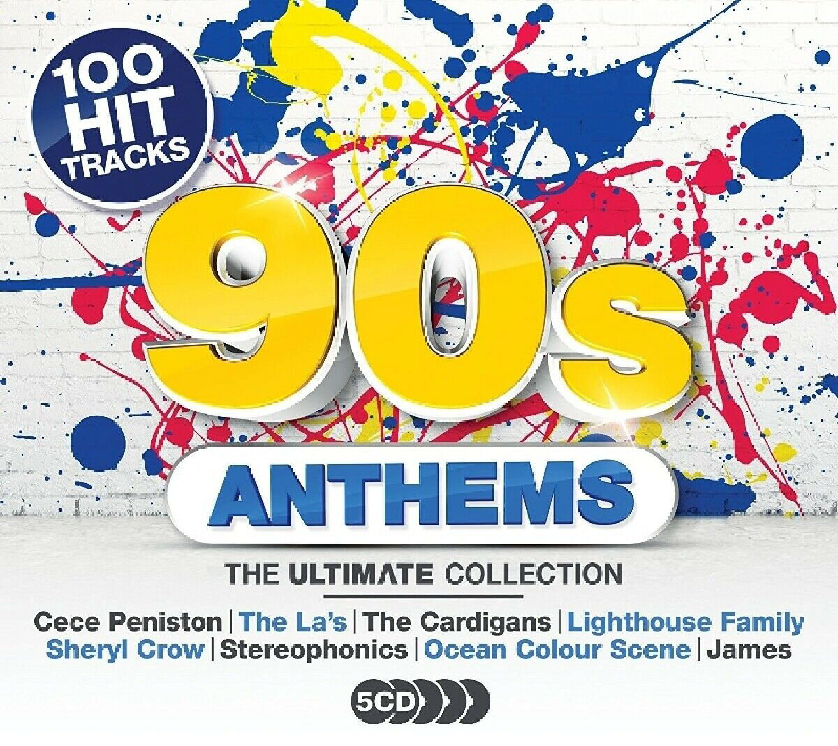 100 Hits 90s Anthems Ultimate Collection 5cd Ace Of Base Sklep Empikcom 3173