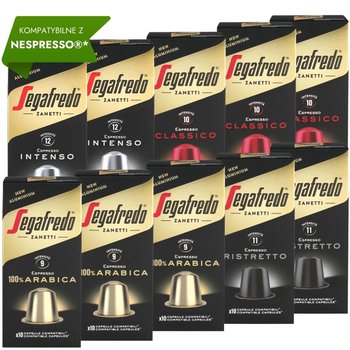 100 kapsułek aluminiowych kompatybilnych z Nespresso® Segafredo różne smaki - Inna marka