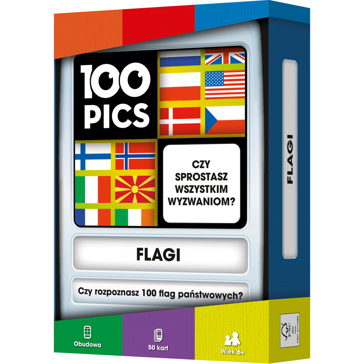 100 Pics: Flagi gra edukacyjna Rebel