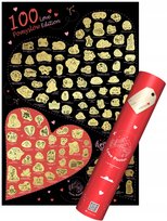 100 Pomysłów - Mapa Zdrapka Dla Dwojga - LOVE EDITION