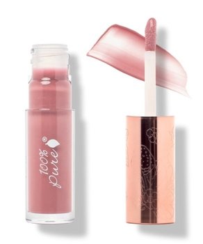 100% Pure, Fruit Pigmented Lip Gloss, błyszczyk do ust Mauvely, 4,17 ml - 100% Pure