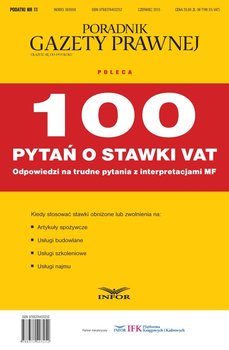 100 pytań o stawki VAT - Opracowanie zbiorowe