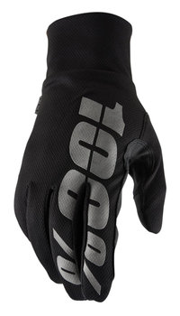 100%, Rękawiczki kolarskie, Hydromatic Waterproof Glove black, czarny, rozmiar M  - 100%