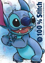 100% Stitch. Mandale, iluzje optyczne, scenki do kolorowania. Art. Therapy. Disney Opracowanie zbiorowe