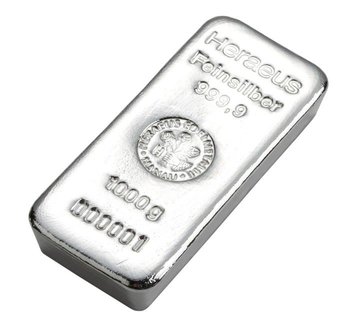 1000 g (1 kg) Sztabka srebra - Mennica Skarbowa
