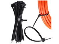 100x opaska opaski zaciskowe kablowe trytki 3,6x200 uniwersalne 100szt