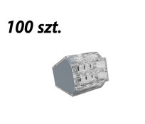 100xZłączka instalacyjna do przewodów sztywnych maks. 2.5mm² 8-przew.  EDO208 EDO Technic