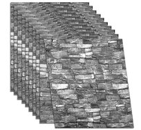 10x Panel 3D Ścienny Samoprzylepny Cegła Tapeta Kamień