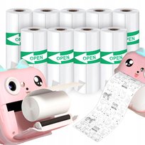 10x Papier termiczny do drukarki Drukuś rolki wkłady mini drukusia zestaw Galaxia