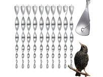 10x spirala wiatrowa odstraszacz ptaków gołębi dekoracja odblaskowa xxl