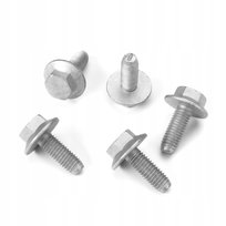 10X Śruba Wkręt Montażowy Spinka M6 Uniwersalna