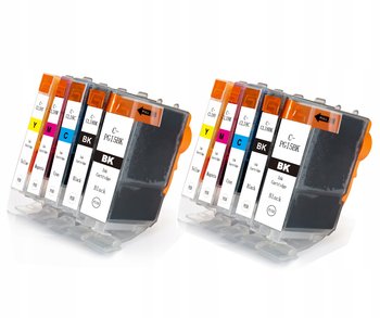 10X Tusze Do Pgi5 Cli8 Ip3300 Ip4200 Ip4300 Mp520 - ORYGINALEX