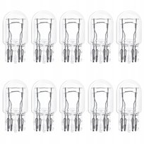 10x ŻARÓWKA W21/5W 12V BIAŁA ŚWIATŁA POZYCYJNE STOPU WSTECZNE HOMOLOGACJA