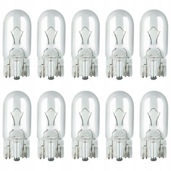 10x ŻARÓWKA W5W 12V BIAŁA ŚWIATŁA POZYCYJNE POSTOJOWE HOMOLOGACJA ECE E8 - AWparts