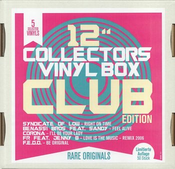12"Collector's Vinyl Box: Club Edition, płyta winylowa - Syndicate Of Law, Benassi Bros, Corona, FR, F.E.D.O