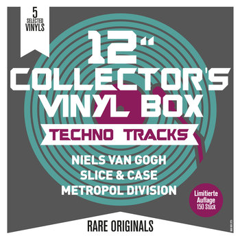 12"Collector's Vinyl Box: Techno Tracks, płyta winylowa - Various Artists