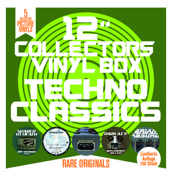 12" Collectors Vinyl Box: Techno Classics (5 Picture Vinyls), płyta winylowa - Various Artists