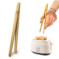 12 szt Bambusowe szczypce 18 cm do grilla, sushi