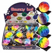 12 x PIŁKA GALAKTYCZNA na gumce GALAXY BALL METEOR kosmiczna PIŁECZKA