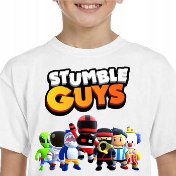 128 Koszulka Dziecięca Stumble Guys Gra 3161 - Inna marka