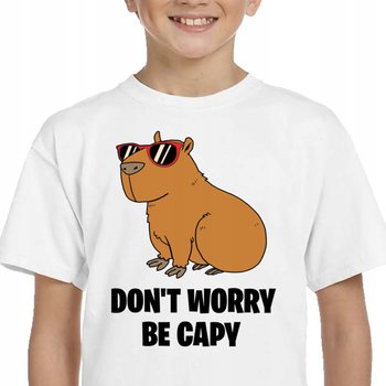 128 Koszulka Śmieszna Kapibara Capybara 3211 - Inna marka