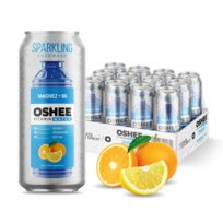 12x OSHEE Vitamin Water Sparkling magnez + B6 cytryna pomarańcza 500 ml