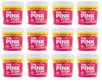 12x Pasta do czyszczenia THE PINK STUFF 850 g - The Pink Stuff