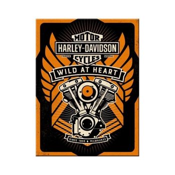 14347 Magnes Harley-Davidson - Wild At H - Nostalgic-Art Merchandising Gmb